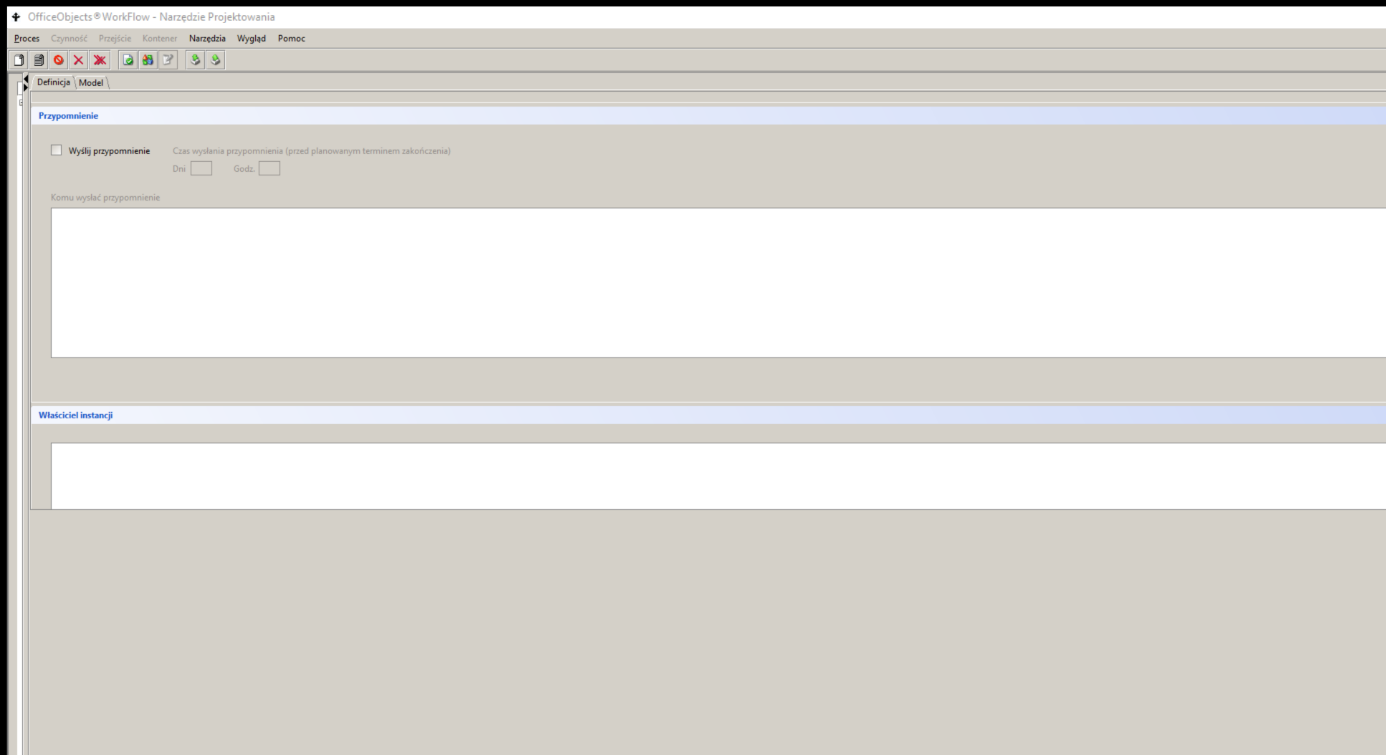 OfficeObjects®WorkFlow - Narzędzie Projektowania