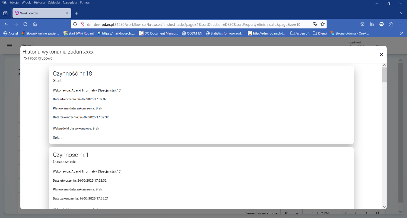 WorkflowCsr — Mozilla Firefox
