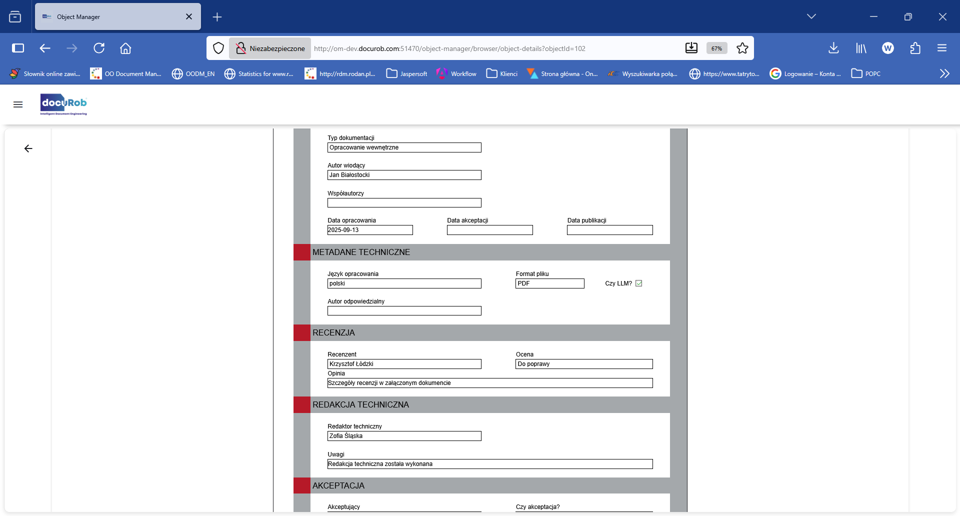 Object Manager — Mozilla Firefox