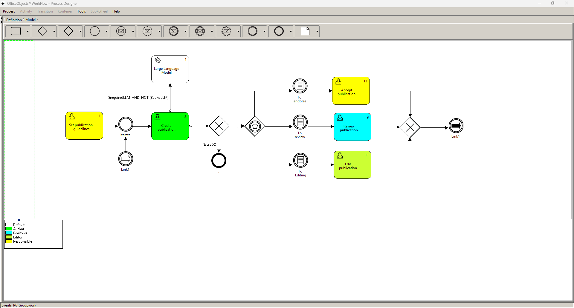 OfficeObjects®WorkFlow - Process Designer